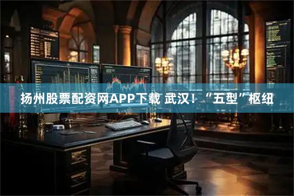扬州股票配资网APP下载 武汉！“五型”枢纽