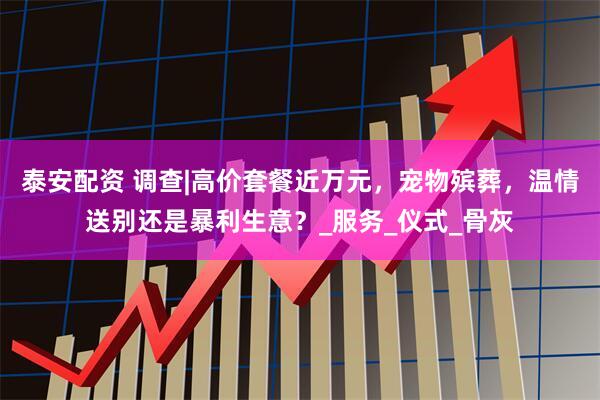 泰安配资 调查|高价套餐近万元，宠物殡葬，温情送别还是暴利生意？_服务_仪式_骨灰